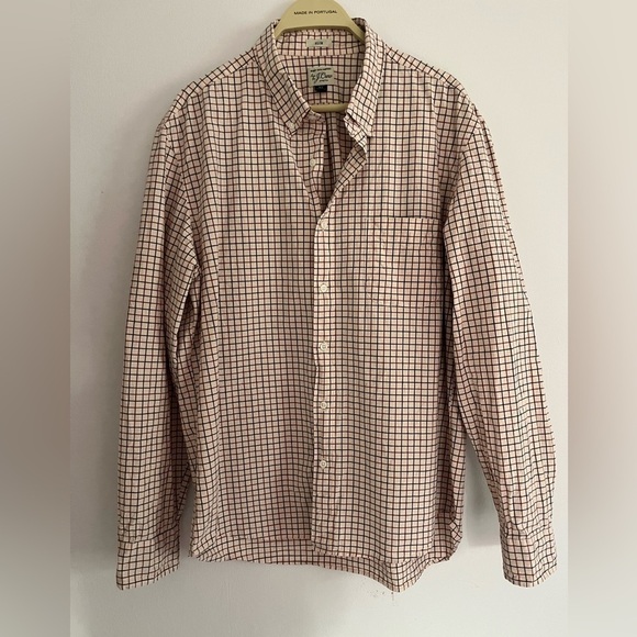J. Crew slim stretch men’s button down shirt XL - Picture 2 of 7